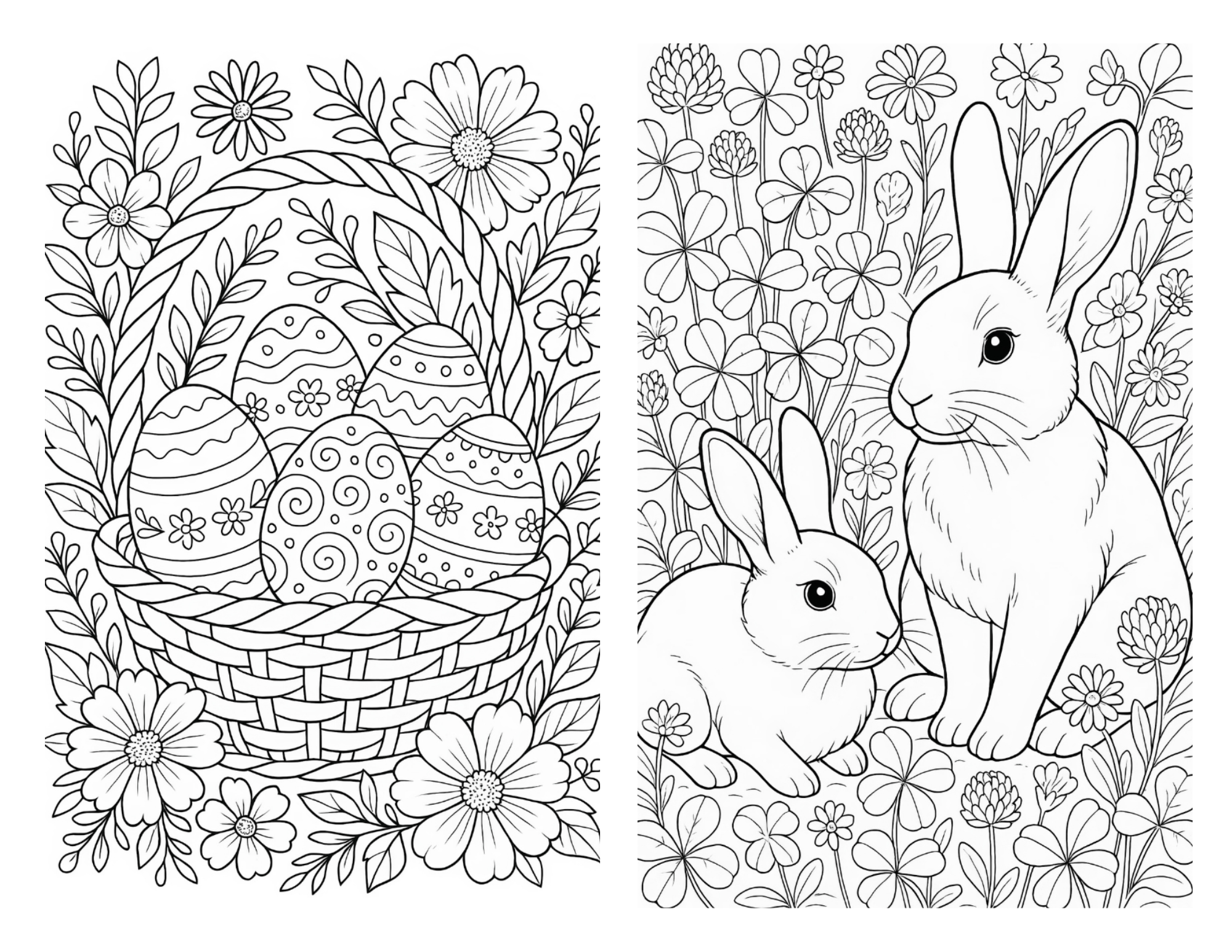 Velikonoční omalovánky ke stažení 